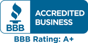 BBB Accredited Business: Rating A+